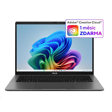 ASUS NTB Vivobook S14 (M3407GA-OLED016WZ), AI 7 445, 14" WUXGA, 32GB, 512GB SSD, Radeon, W11 Home, Matte Gray ASUS NTB Vivobook S14 (M3407GA-OLED016WZ), AI 7 445, 14" WUXGA, 32GB, 512GB SSD, Radeon, W11 Home, Matte Gray