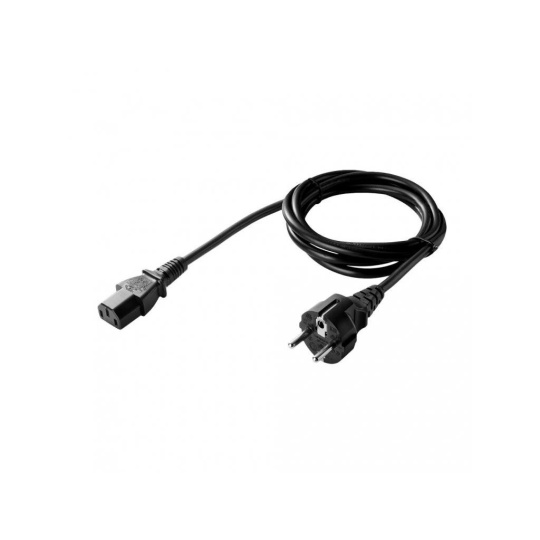 WG - Kabel napájecí 3-pin / 1,5m / black