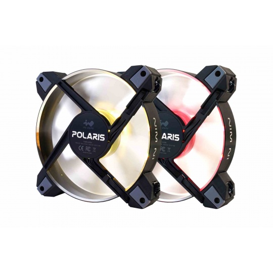 IN WIN ventilátor Polaris RGB Aluminium (single pack)