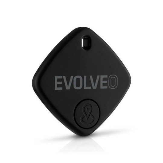 EVOLVEO TrackTag, Bluetooth lokátor s Apple Find My, černý