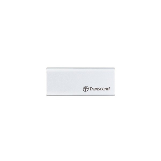 TRANSCEND Externí SSD ESD260C 500GB, USB 3.1 GEN 2, Typ-C, stříbrná