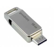 GOODRAM Flash Disk 16GB ODA3, USB 3.2, stříbrná GOODRAM Flash Disk 16GB ODA3, USB 3.2, stříbrná