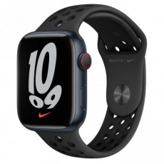 Apple Watch Nike Series 7 Cell, 45mm Mid./Anth./Black Nike SportBand Apple Watch Nike Series 7 Cell, 45mm Mid./Anth./Black Nike SportBand