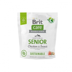Brit Care Dog Sustainable Senior - chicken and insect, 1kg Brit Care Dog Sustainable Senior - chicken and insect, 1kg
