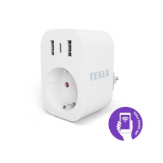 Tesla Smart Plug SP300 3 USB - BAZAR, rozbaleno, vystaveno