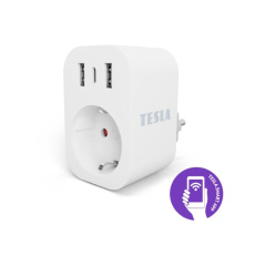 Tesla Smart Plug SP300 3 USB - BAZAR, rozbaleno, vystaveno Tesla Smart Plug SP300 3 USB - BAZAR, rozbaleno, vystaveno