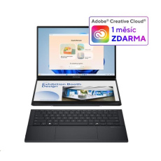 ASUS NTB Zenbook Duo (UX8406CA-OLED067X), Ultra 7 255H, 14" 3K, 32GB, 1TB SSD, Intel Arc, W11 Pro, Inkwell Gray ASUS NTB Zenbook Duo (UX8406CA-OLED067X), Ultra 7 255H, 14" 3K, 32GB, 1TB SSD, Intel Arc, W11 Pro, Inkwell Gray