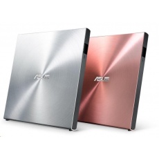 ASUS DVD SDRW-08U5S-U/PINK/G/AS, External Slim DVD-RW, pink, USB + Cyberlink Power2Go 8