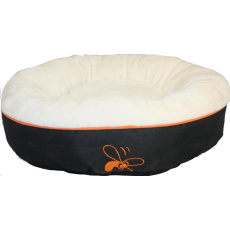 Pelech HUHU Lux Cat cerna oranz. 35cm