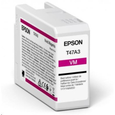 EPSON ink Singlepack Vivid Magenta T47A3 UltraChrome Pro 10 ink 50ml EPSON ink Singlepack Vivid Magenta T47A3 UltraChrome Pro 10 ink 50ml