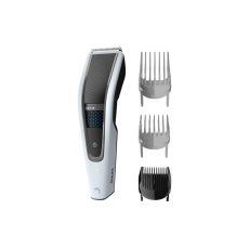 Philips Series 5000 HC5610/15 zastřihovač vlasů, vodotěsný, samoostřicí ocelové břity, bílá / černá