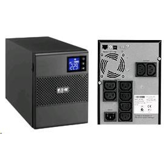 Eaton 5SC 1000i, UPS 1000VA / 700W, 8 zásuvek IEC, LCD