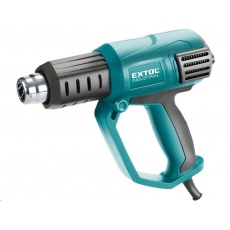 Extol Industrial pistole horkovzdušná s plynulou regulací teploty a proudu vzduchu, 2000W 8794800 Extol Industrial pistole horkovzdušná s plynulou regulací teploty a proudu vzduchu, 2000W 8794800