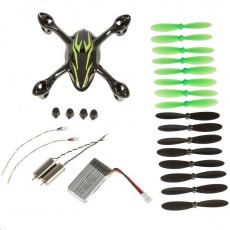 Hubsan příslušenství k Dronu: H107C-A41 crash pack H107C black&green Hubsan příslušenství k Dronu: H107C-A41 crash pack H107C black&green