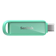 SanDisk Flash Disk 256GB iXpand Phone Drive USB-C, zelená