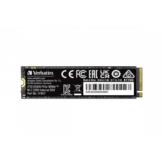 VERBATIM SSD Vi5000 Internal PCIe NVMe M.2 SSD 2TB , W 4300/ R 5000 MB/s