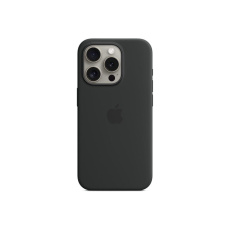 APPLE iPhone 15 Pro Silicone Case with MagSafe - Black APPLE iPhone 15 Pro Silicone Case with MagSafe - Black