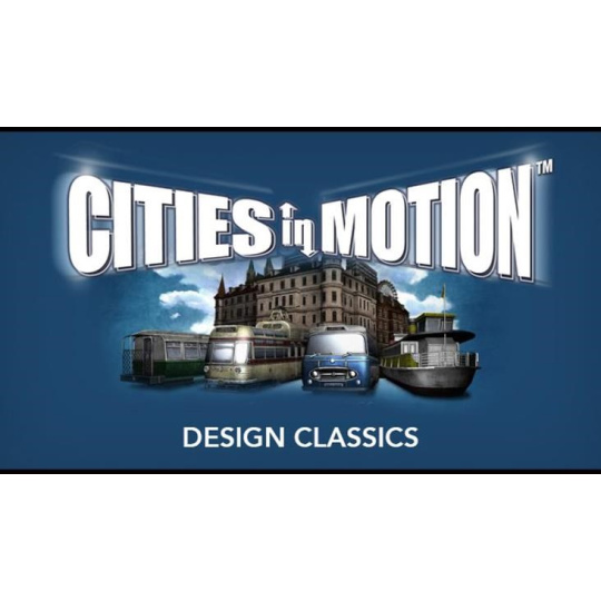 Cities in Motion: Design Classics (PC) klíč Steam Cities in Motion: Design Classics (PC) klíč Steam