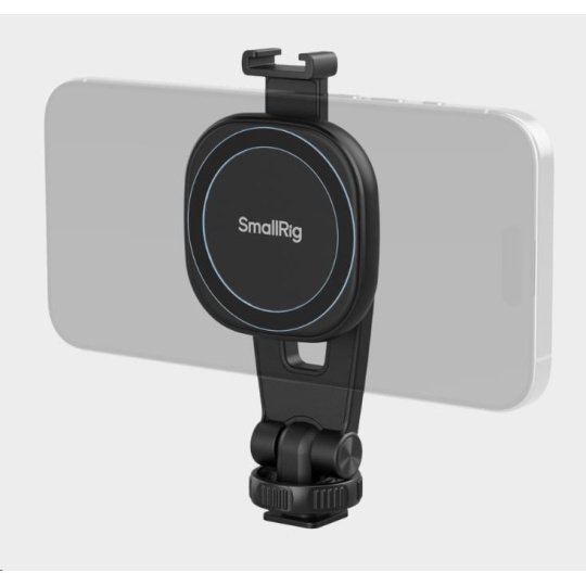 SmallRig 5283 AC-10 Attachable Phone Clamp with Cold Shoe Mount