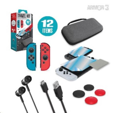 Hyperkin Travel Kit For Nintendo Switch®/Nintendo Switch® OLED Model - Armor3 Hyperkin Travel Kit For Nintendo Switch®/Nintendo Switch® OLED Model - Armor3