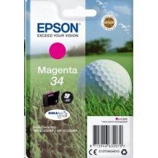 EPSON ink bar Singlepack "Golf" Magenta 34 DURABrite Ultra Ink 4,2 ml EPSON ink bar Singlepack "Golf" Magenta 34 DURABrite Ultra Ink 4,2 ml