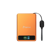 BMX SolidSafe™ 5K Solid-State Magnetic Power Bank, Orange BMX SolidSafe™ 5K Solid-State Magnetic Power Bank, Orange