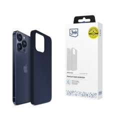 3mk Silicone Case pro Apple iPhone 15 Pro Dark Navy 3mk Silicone Case pro Apple iPhone 15 Pro Dark Navy