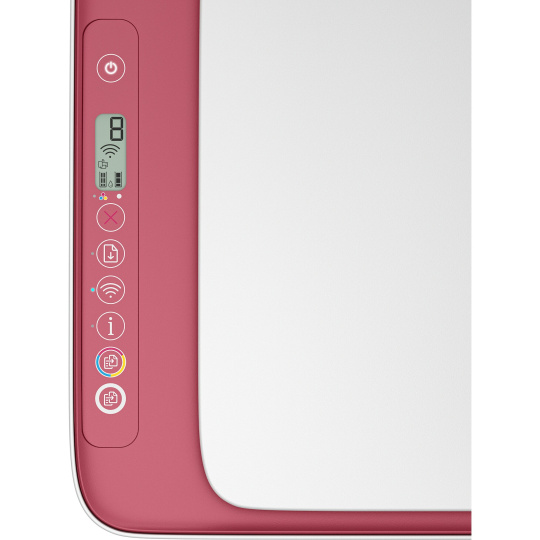 BAZAR - HP All-in-One Deskjet 2823e HP+ Rosewood (A4, 7,5/5,5 ppm, USB, Wi-Fi, BT, Print, Scan, Copy) - Poškozený obal (