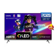 CHiQ U55QST TV 55", UHD, QLED, ultratenká, Google TV, DLG 120 Hz, Dolby Audio, Frameless, metalická