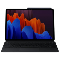 Samsung flipové pouzdro s klávesnicí EF-DT730 pro Galaxy Tab S7+/S7 FE, černá Samsung flipové pouzdro s klávesnicí EF-DT730 pro Galaxy Tab S7+/S7 FE, černá