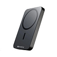 Sandberg Magnet Wireless Powerbank 5000 ALU