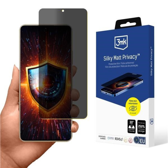 3mk ochranná folie Silky Matt Privacy pro MEIZU Note 16 3mk ochranná folie Silky Matt Privacy pro MEIZU Note 16