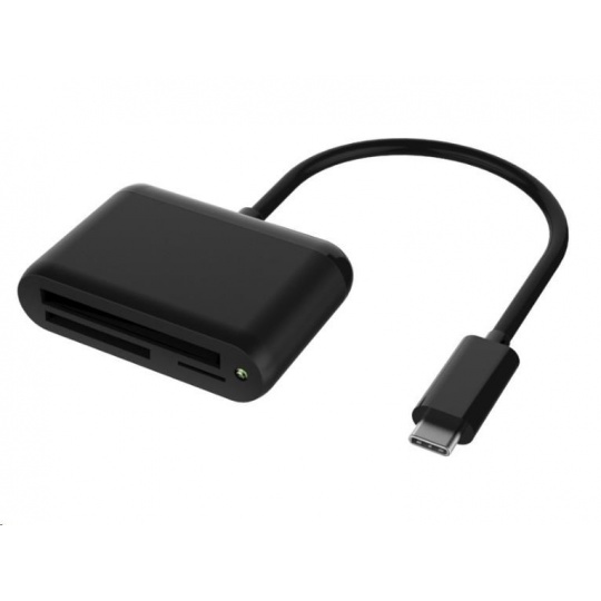 PREMIUMCORD Adaptér USB3.1 Typ-C - Čtečka karet CFAST2.0+SD3.0+Micro SD 3.0