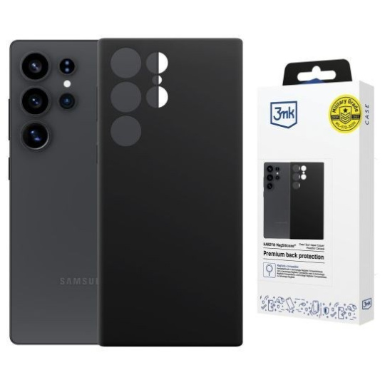 3mk ochranný kryt HARDY MagSilicone pro Samsung Galaxy S24 Ultra Black 3mk ochranný kryt HARDY MagSilicone pro Samsung Galaxy S24 Ultra Black