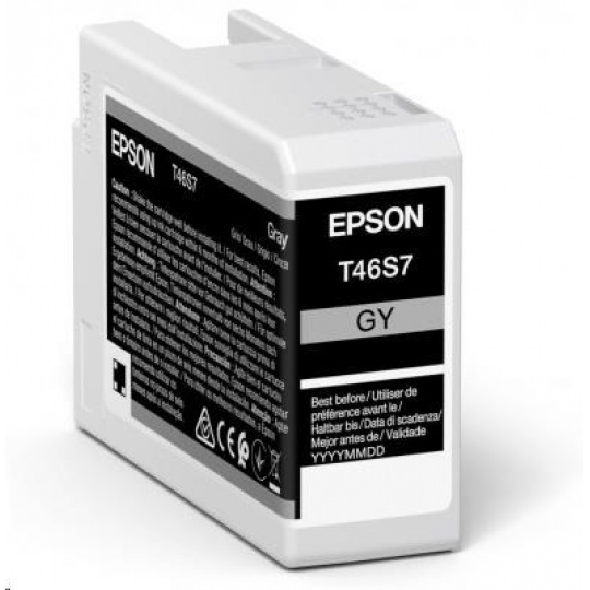 EPSON ink Singlepack Gray T46S7 UltraChrome Pro 10 ink 25ml