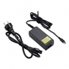 ACER ADAPTER Acer 65W_USB Type C Adapter, Black - pro zařízení s USB C ACER ADAPTER Acer 65W_USB Type C Adapter, Black - pro zařízení s USB C