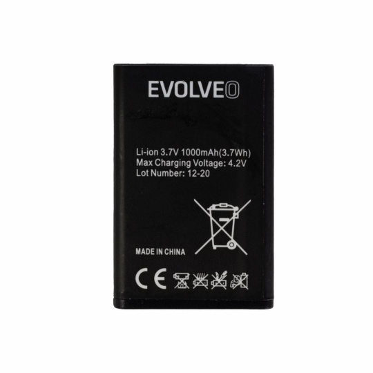 EVOLVEO originální baterie 1000 mAh pro  EasyPhone FM EVOLVEO originální baterie 1000 mAh pro  EasyPhone FM