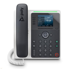 Poly Edge E220 IP Phone and PoE-enabled Poly Edge E220 IP Phone and PoE-enabled