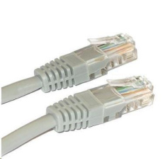 XtendLan patch kabel Cat6, UTP - 5m, šedý XtendLan patch kabel Cat6, UTP - 5m, šedý