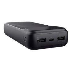 TRUST Powerbanka Avala, 20000 mAh, 1xUSB-C + 2xUSB, černá TRUST Powerbanka Avala, 20000 mAh, 1xUSB-C + 2xUSB, černá