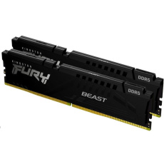 KINGSTON DIMM DDR5 16GB (Kit of 2) 5600MT/s CL40 FURY Beast Černá