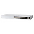 Cisco switch CBS350-24S-4G-UK (24xSFP,4xGbE/SFP combo,fanless) - REFRESH