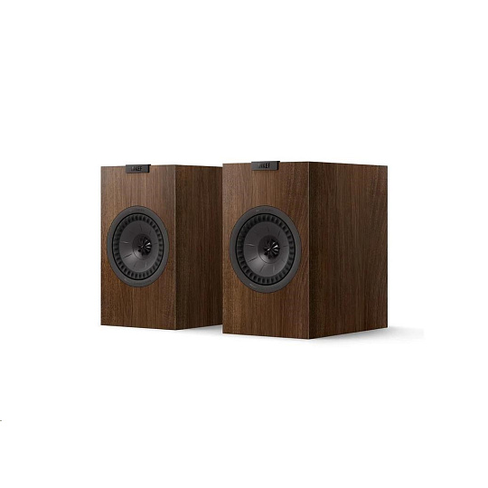 KEF Repro Q1 Meta regálové, 2ks, tmavé dřevo KEF Repro Q1 Meta regálové, 2ks, tmavé dřevo