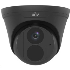 Uniview IPC3614LE-ADF28K-G-BLACK Venkovní IP kamera 4MPx turret, černá, až 30 sn/s, H.265, obj. 4,0 mm (83,7°), PoE,