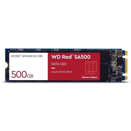 WD RED SSD 3D NAND WDS500G1R0B 500GB M.2 SATA, (R:560, W:530MB/s)