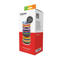 BAZAR - Polaroid 3D Pen Filament - Náplně do 3D pera - 20 barev + 2 deluxe - Rozbaleno (Komplet)