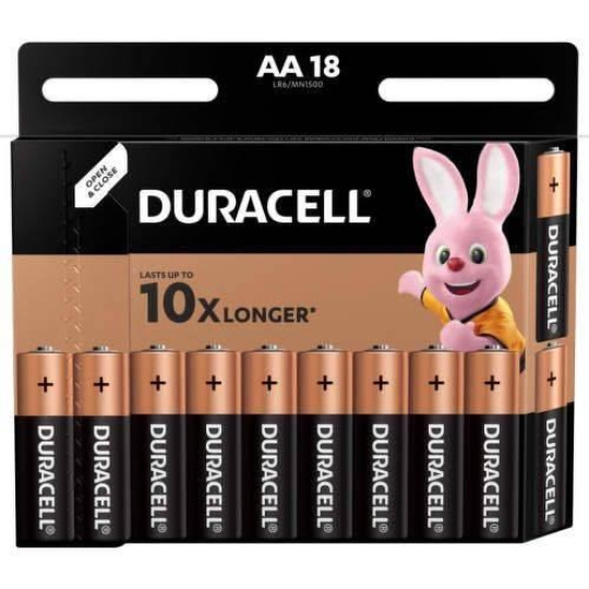 Duracell Basic 1500 K18 AA Duralock 18pack Duracell Basic 1500 K18 AA Duralock 18pack