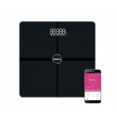 UMAX váha Smart Scale US30HRC chytrá osobní váha - bluetooth, maximální zátěž 180kg