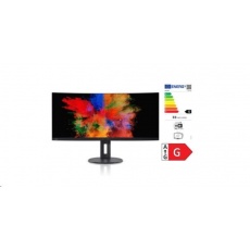 FUJITSU LCD P34-9 US, EU, UWQHD 3440x1440 USB-C-HUB CURVED 450cd 2ms DP HDMI REPRO USB PIVOT - černý FUJITSU LCD P34-9 US, EU, UWQHD 3440x1440 USB-C-HUB CURVED 450cd 2ms DP HDMI REPRO USB PIVOT - černý
