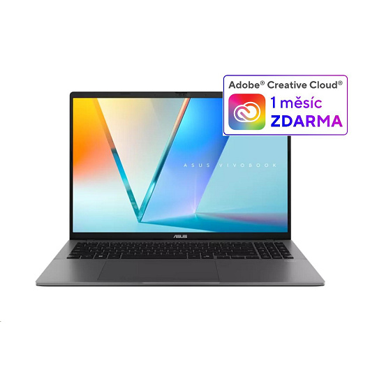 ASUS NTB Vivobook S 16 (M3607KA-OLED056WZ), AI 5 330, 16" 1920x1200, 32GB, 512GB SSD, Radeon, W11 Home, Matte Gray ASUS NTB Vivobook S 16 (M3607KA-OLED056WZ), AI 5 330, 16" 1920x1200, 32GB, 512GB SSD, Radeon, W11 Home, Matte Gray